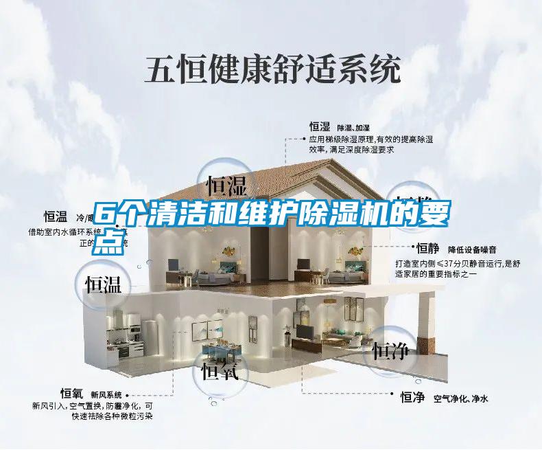 6个清洁和维护除湿机的要点