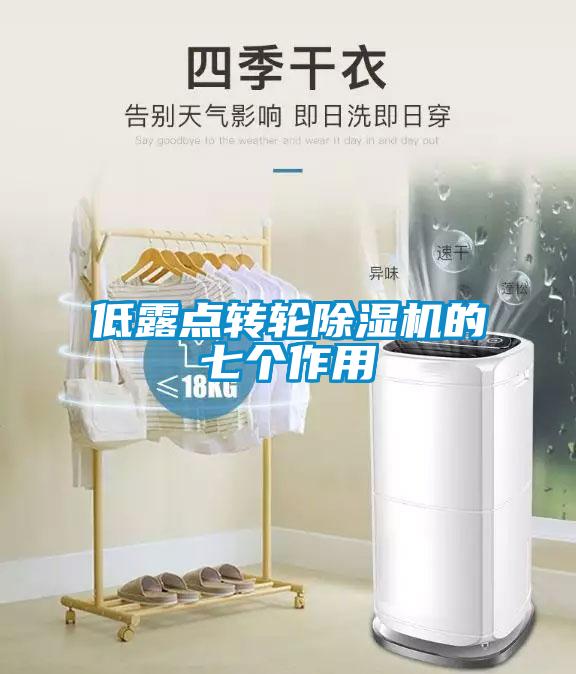 低露点转轮除湿机的七个作用
