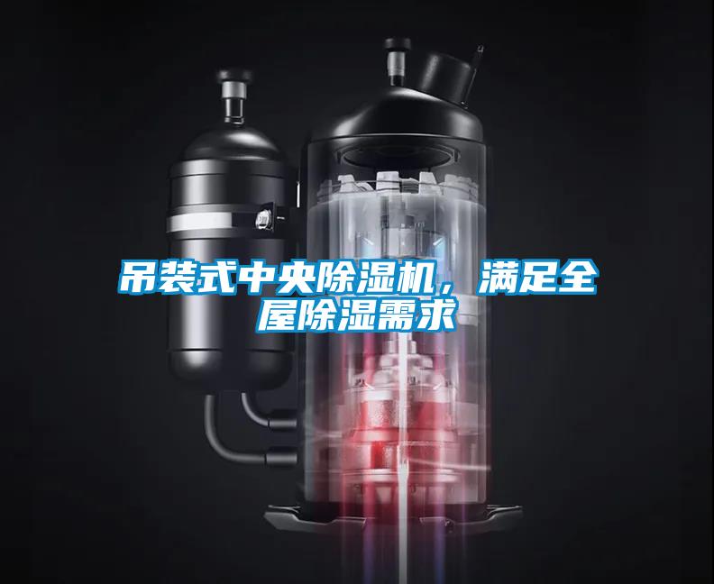 吊装式中央除湿机，满足全屋除湿需求
