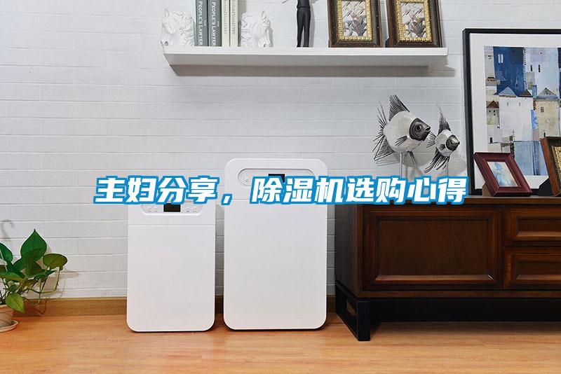 主妇分享,除湿机选购心得