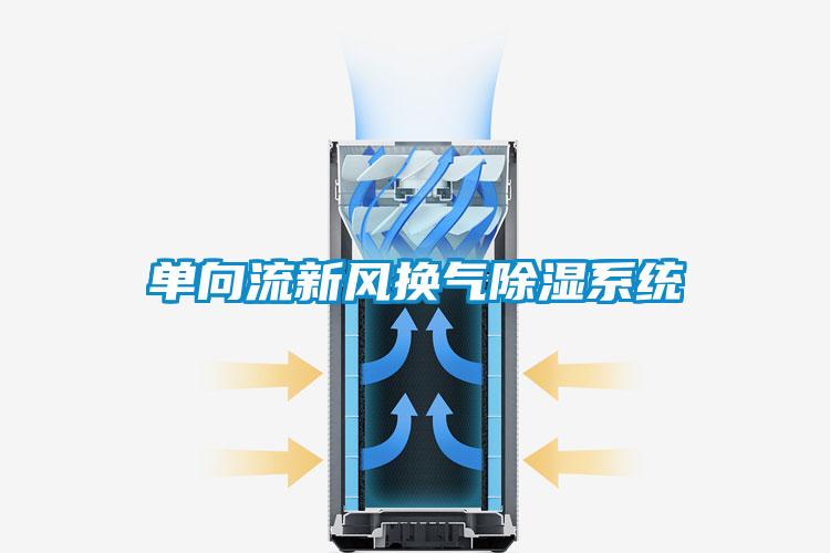 单向流新风换气除湿系统