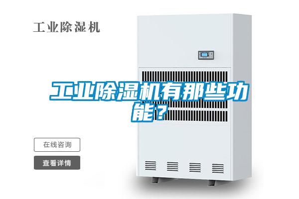 工业除湿机有那些功能？