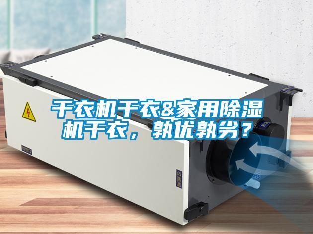 干衣机干衣&家用除湿机干衣，孰优孰劣？
