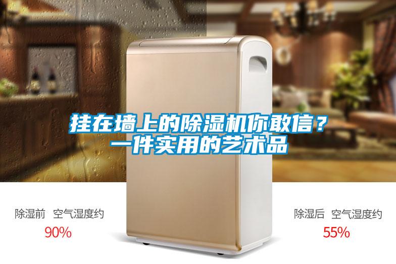 挂在墙上的除湿机你敢信？一件实用的艺术品