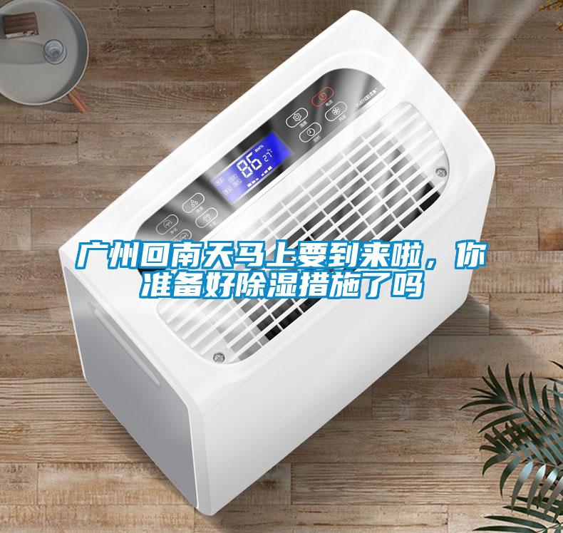 广州回南天马上要到来啦,你准备好除湿措施了吗