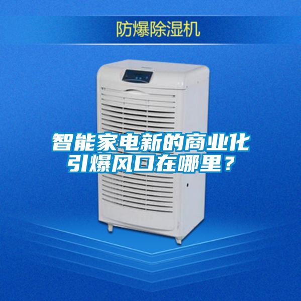 智能家电新的商业化引爆风口在哪里?