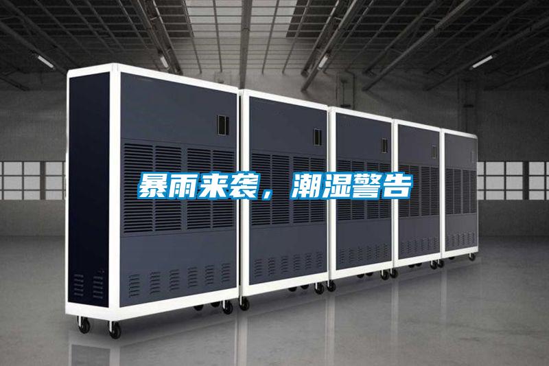 暴雨来袭，潮湿警告