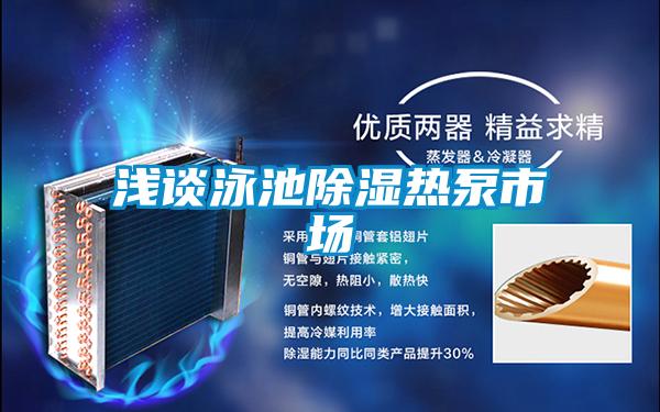 浅谈泳池除湿热泵市场