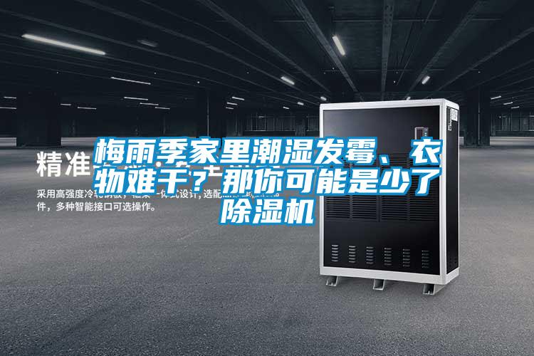 梅雨季家里潮湿发霉、衣物难干？那你可能是少了除湿机