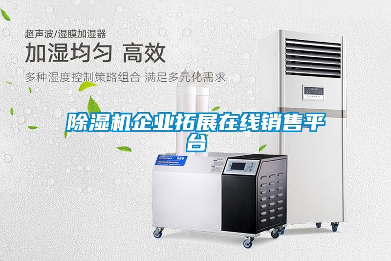 除湿机企业拓展在线销售平台