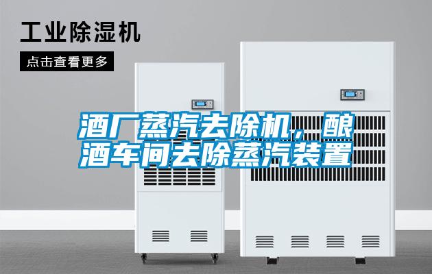 酒厂蒸汽去除机,酿酒车间去除蒸汽装置