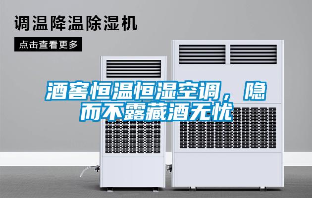 酒窖恒温恒湿空调，隐而不露藏酒无忧