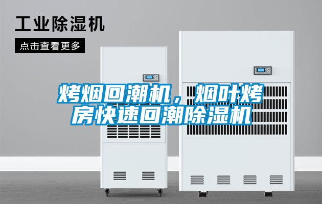 烤烟回潮机，烟叶烤房快速回潮除湿机