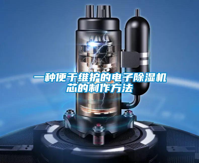 一种便于维护的电子除湿机芯的制作方法