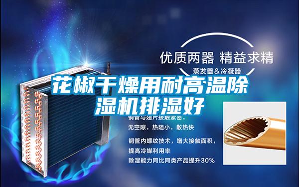花椒干燥用耐高温除湿机排湿好