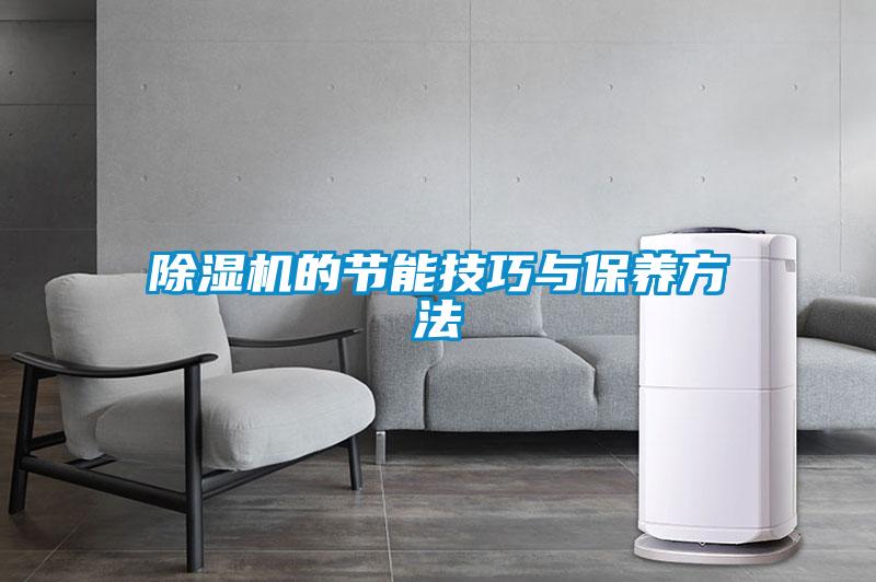 除湿机的节能技巧与保养方法