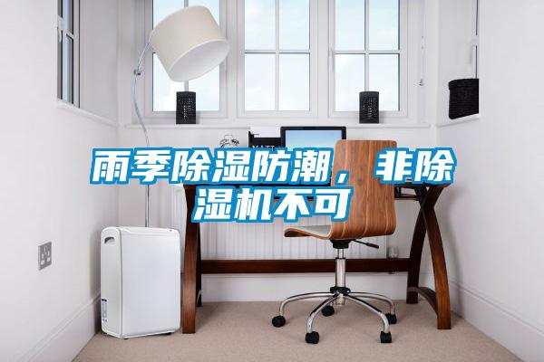 雨季除湿防潮，非除湿机不可