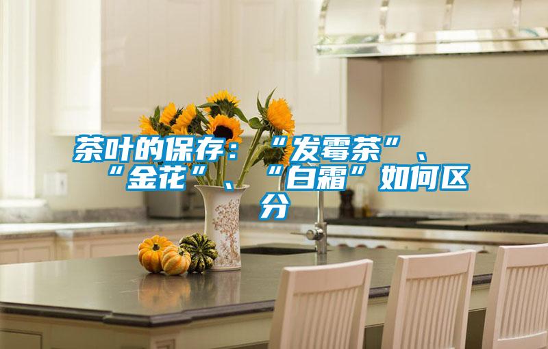 茶叶的保存:“发霉茶”、“金花”、“白霜”如何区分