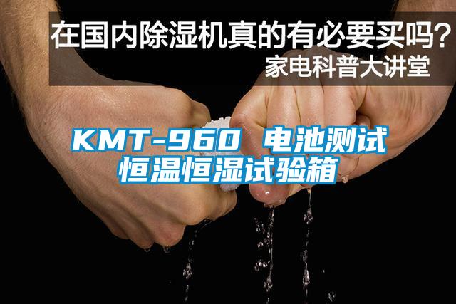KMT-960 电池测试恒温恒湿试验箱