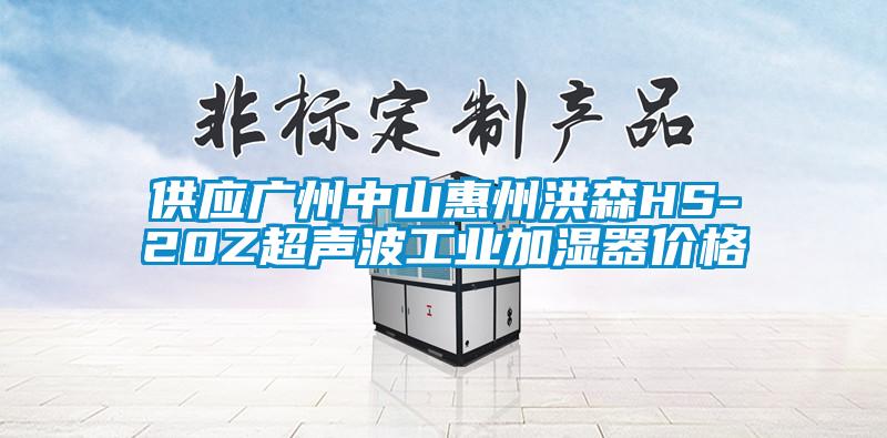 供应广州中山惠州洪森HS-20Z超声波工业加湿器价格