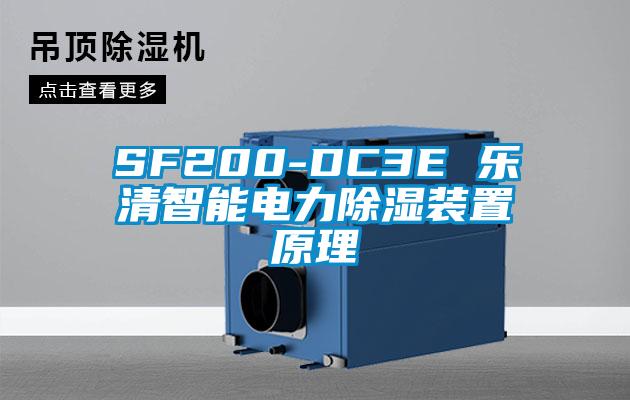 SF200-DC3E 乐清智能电力除湿装置原理
