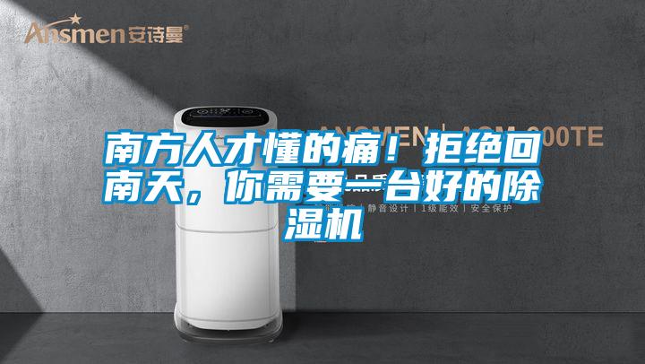 南方人才懂的痛!拒绝回南天,你需要一台好的除湿机