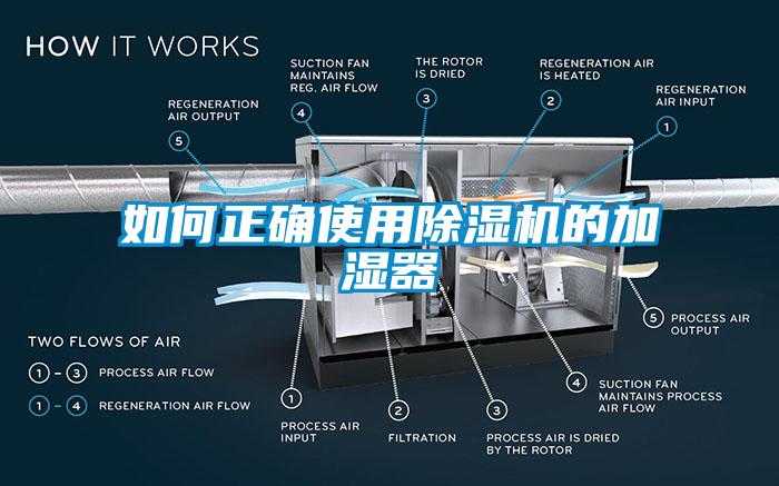 如何正确使用除湿机的加湿器