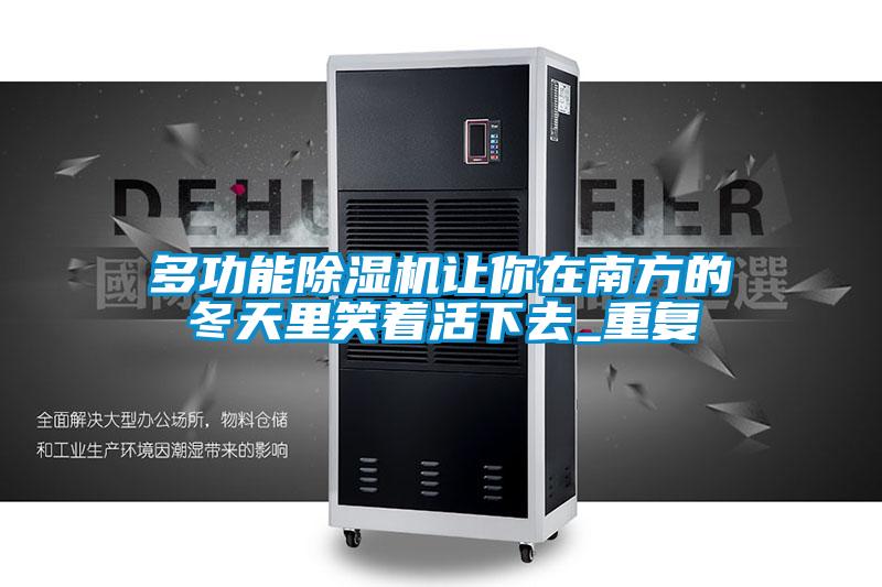 多功能除湿机让你在南方的冬天里笑着活下去_重复