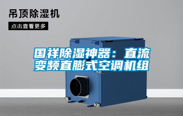 国祥除湿神器：直流变频直膨式空调机组