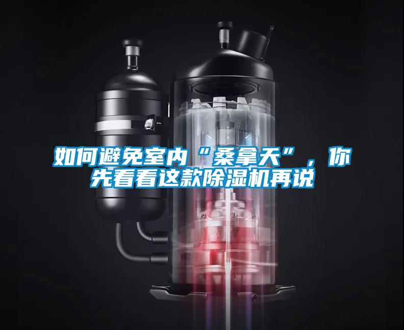 如何避免室内“桑拿天”，你先看看这款除湿机再说