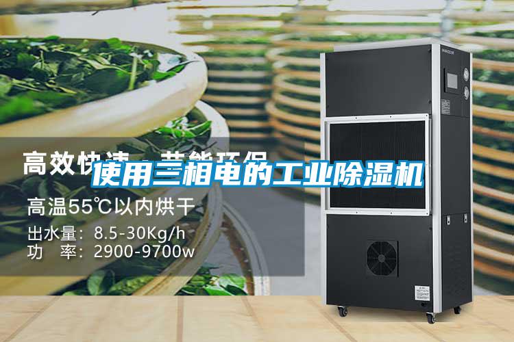 使用三相电的工业除湿机