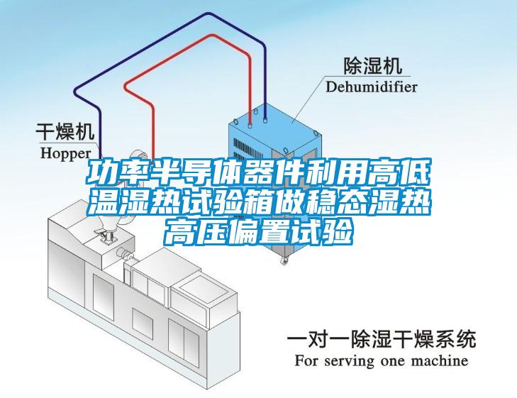 功率半导体器件利用高低温湿热试验箱做稳态湿热高压偏置试验