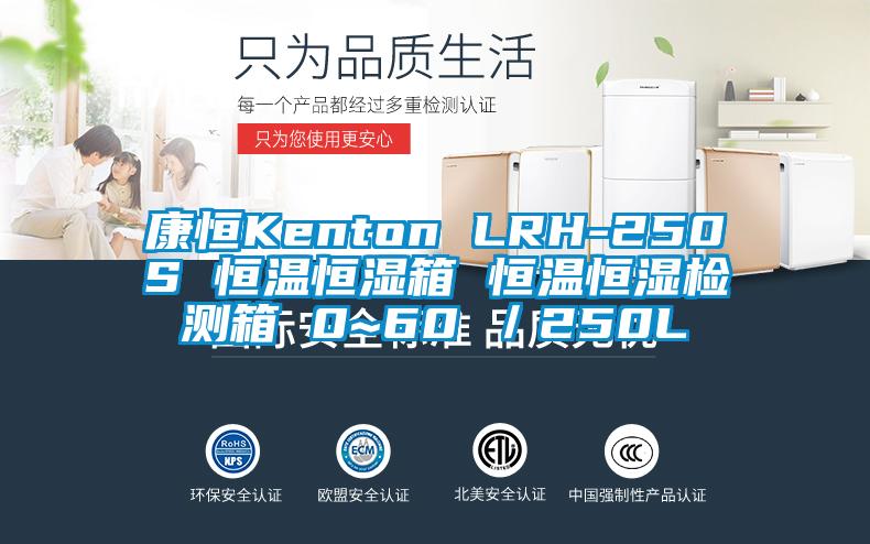 康恒Kenton LRH-250S 恒温恒湿箱 恒温恒湿检测箱 0~60℃/250L