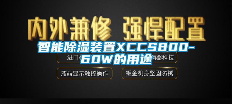 智能除湿装置XCCS800-60W的用途