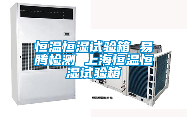恒温恒湿试验箱 易腾检测 上海恒温恒湿试验箱
