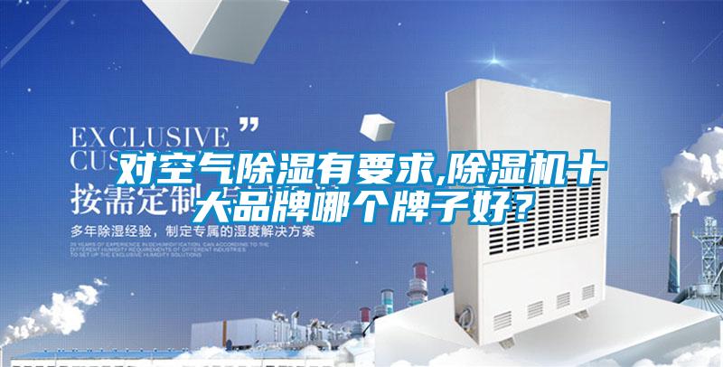 对空气除湿有要求,除湿机十大品牌哪个牌子好？