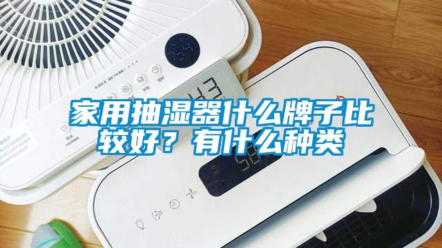 家用抽湿器什么牌子比较好？有什么种类