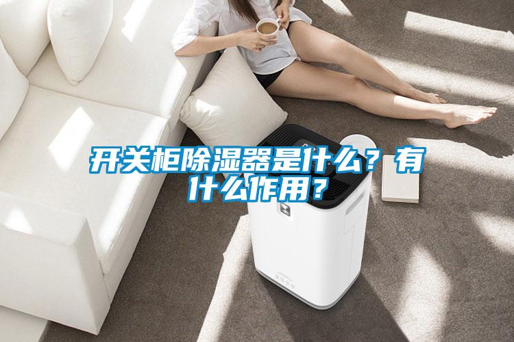 开关柜除湿器是什么?有什么作用?