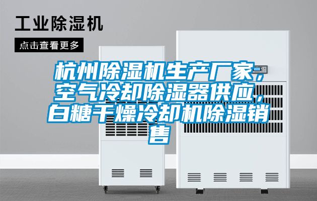 杭州除湿机生产厂家，空气冷却除湿器供应，白糖干燥冷却机除湿销售