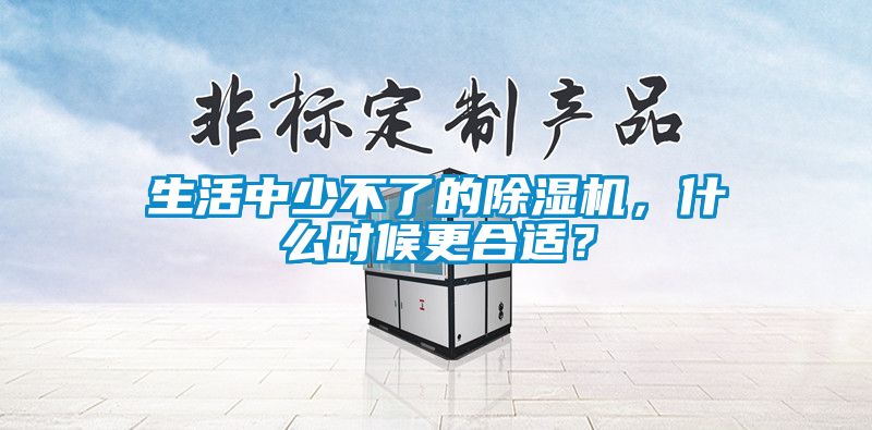 生活中少不了的除湿机，什么时候更合适？