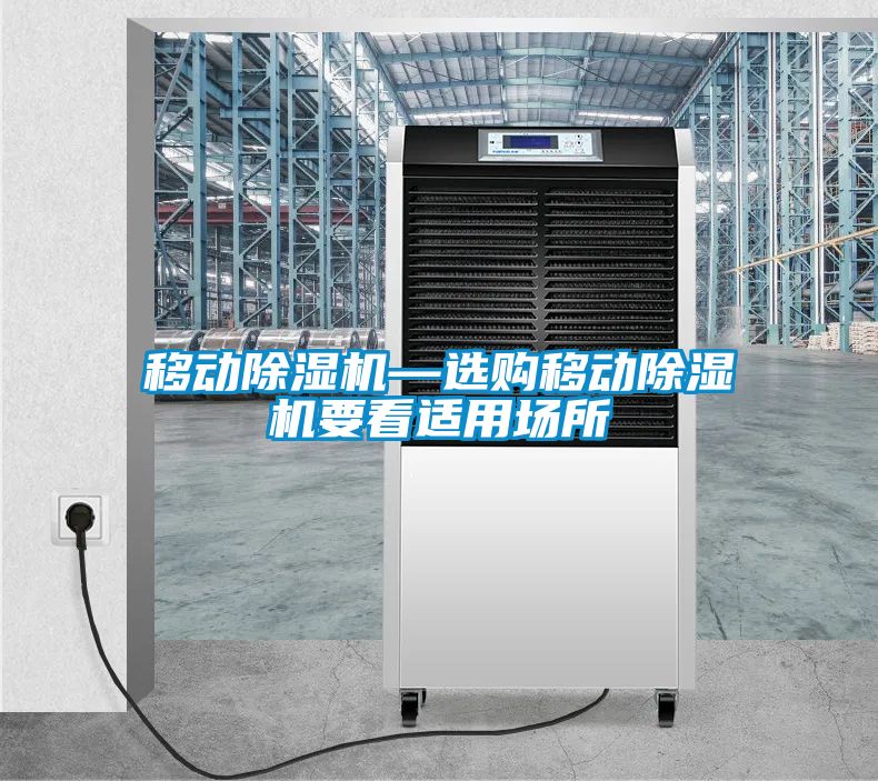 移动除湿机—选购移动除湿机要看适用场所