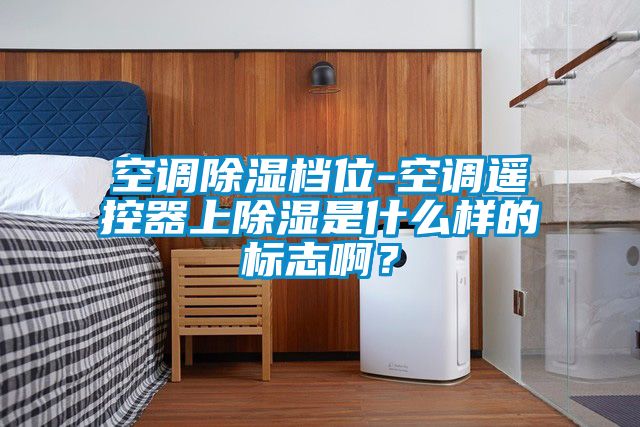 空调除湿档位-空调遥控器上除湿是什么样的标志啊？