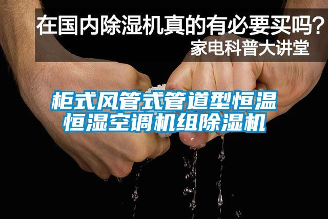 柜式风管式管道型恒温恒湿空调机组除湿机