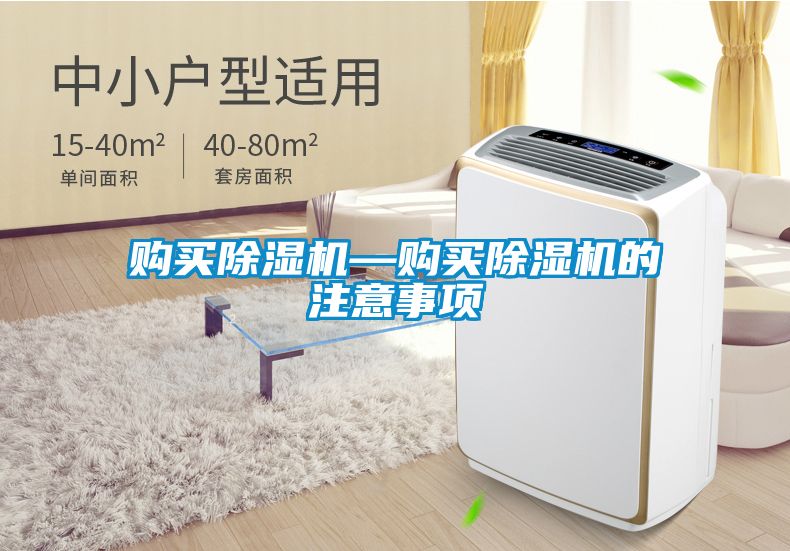 购买除湿机—购买除湿机的注意事项
