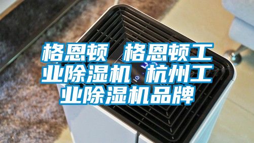 格恩顿 格恩顿工业除湿机 杭州工业除湿机品牌