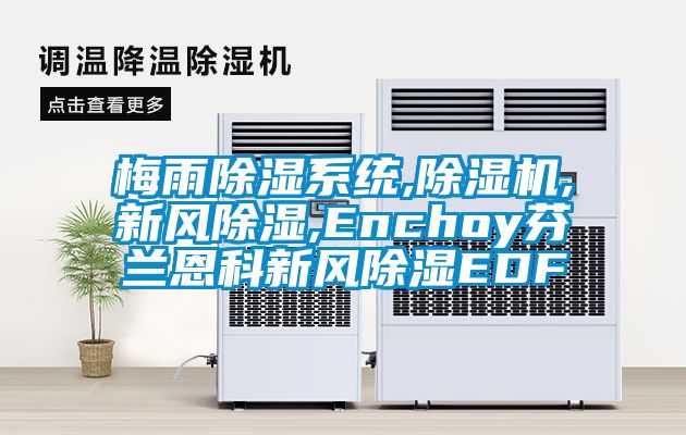 梅雨除湿系统,除湿机,新风除湿,Enchoy芬兰恩科新风除湿EDF