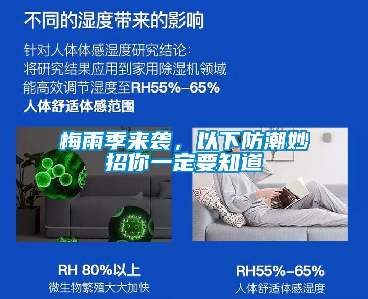 梅雨季来袭，以下防潮妙招你一定要知道