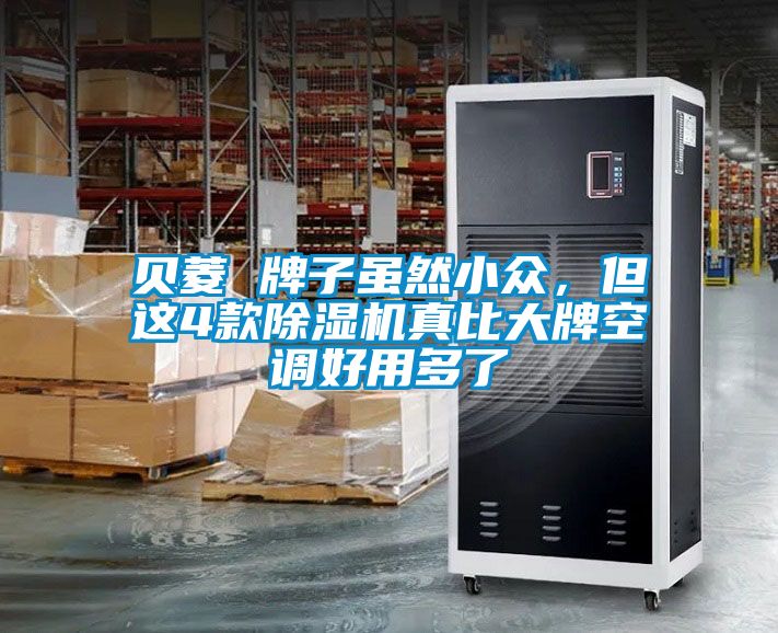 贝菱 牌子虽然小众，但这4款除湿机真比大牌空调好用多了