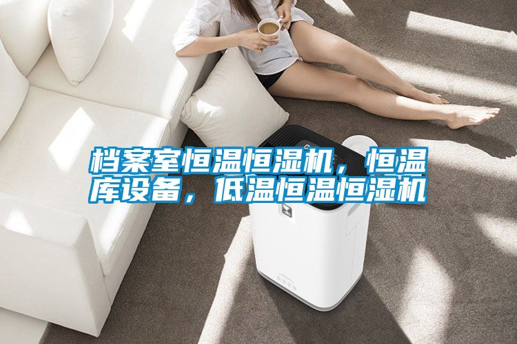 档案室恒温恒湿机，恒温库设备，低温恒温恒湿机