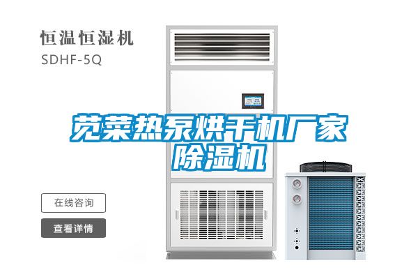 苋菜热泵烘干机厂家 除湿机